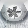 Roof Cooling Fan on Tansun Stand up Sunbeds